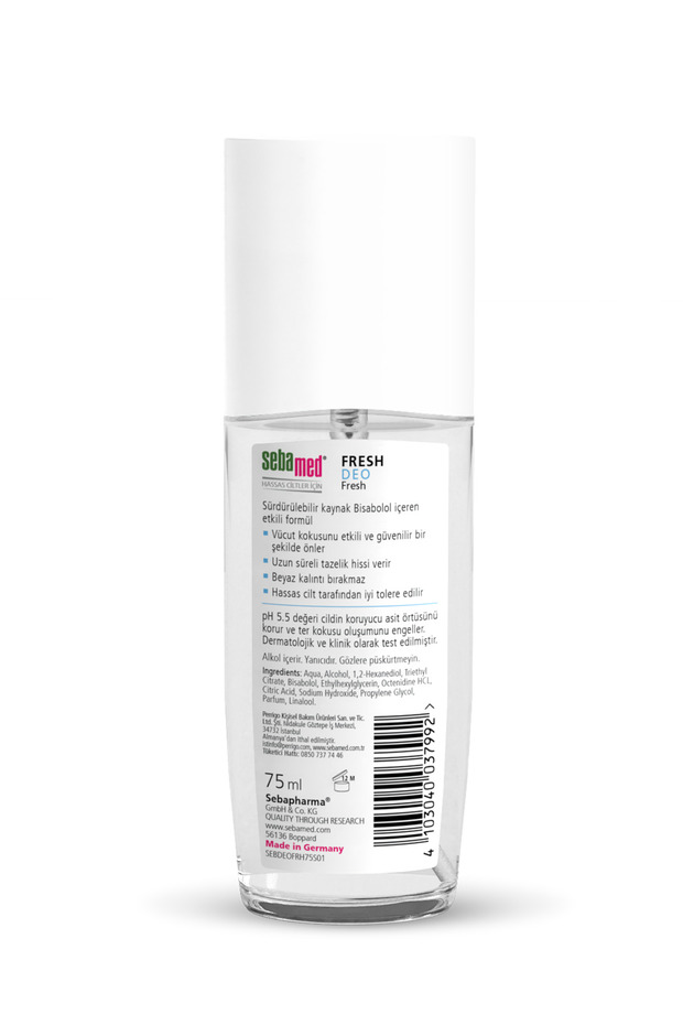 Fresh Ferahlık Deo 75 ml Hassas Ciltler İçin Aluminyumsuz 48 Saat Koruma - 3