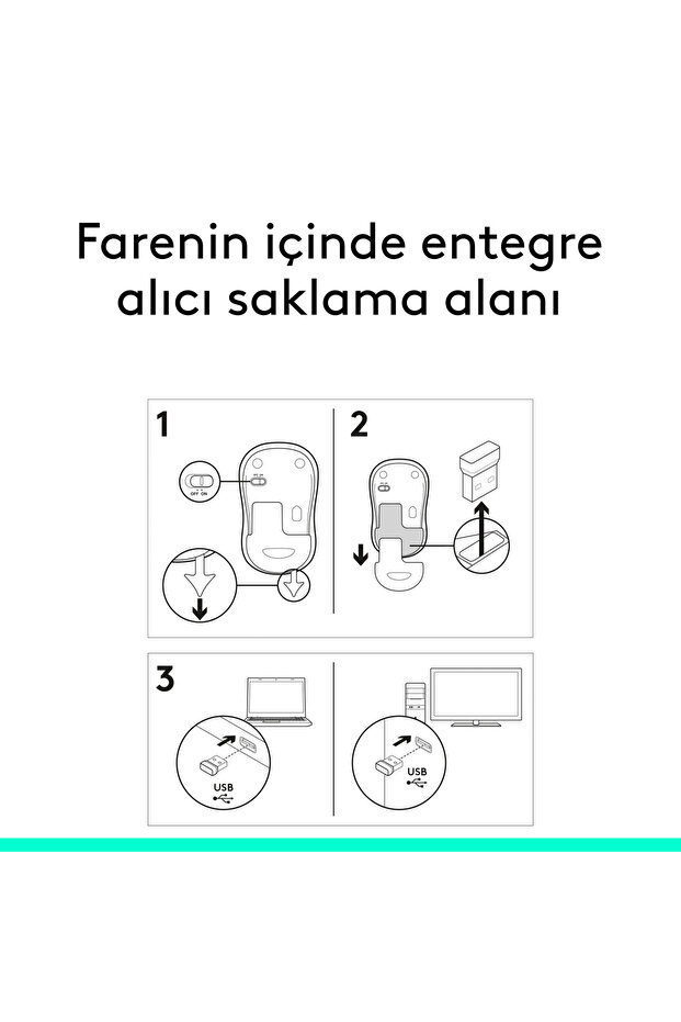 M185 USB Alıcılı Kompakt Kablosuz Mouse, Kırmızı 910-002237 - 11