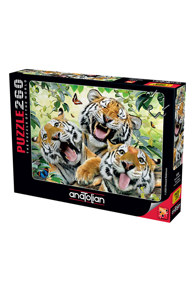 260 XL Pieces Jigsaw Puzzle - Tiger Selfie 3332