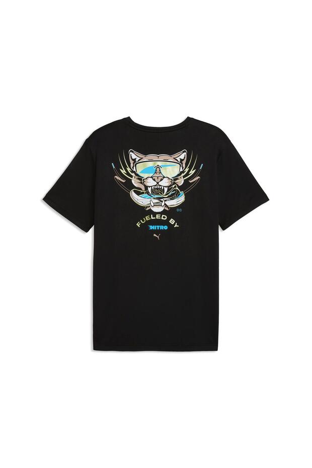 Adults; Male,Unise; Tees; Regular-Shortsleeve; black; Puma Shuffle; S - 2
