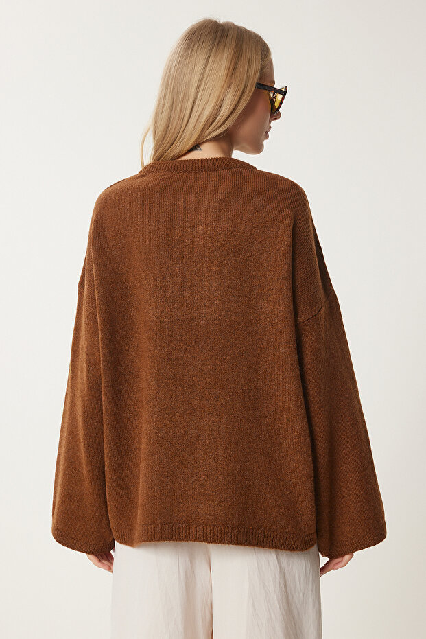 Oversize Basic Triko Kazak - 2