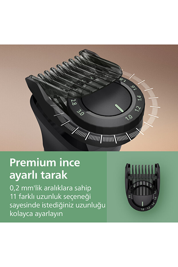 9000 Serisi 16in1, Erkek Bakım Seti, Yüz/Saç/Vücut Tıraş Makinesi, Islak /Kuru Kullanım, MG9532/15 - 7