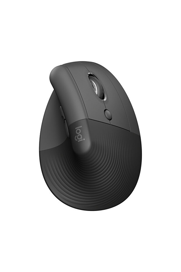 Lift Sessiz Kablosuz Ergonomik Dikey Mouse, Siyah 910-006473 - 1