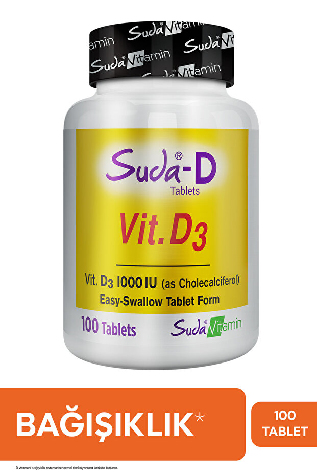 D3 1000 IU 100 Tablet - 1
