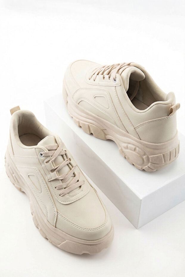 Nude Kadın Sneaker 19729 - 6