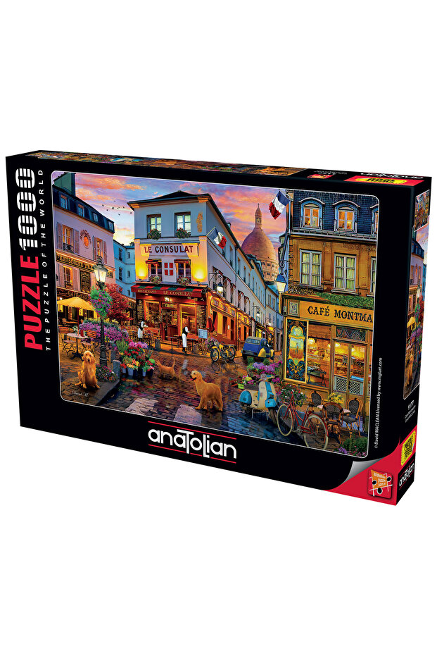 1000 Piece Jigsaw Puzzle - Cafe Montmartre 1177