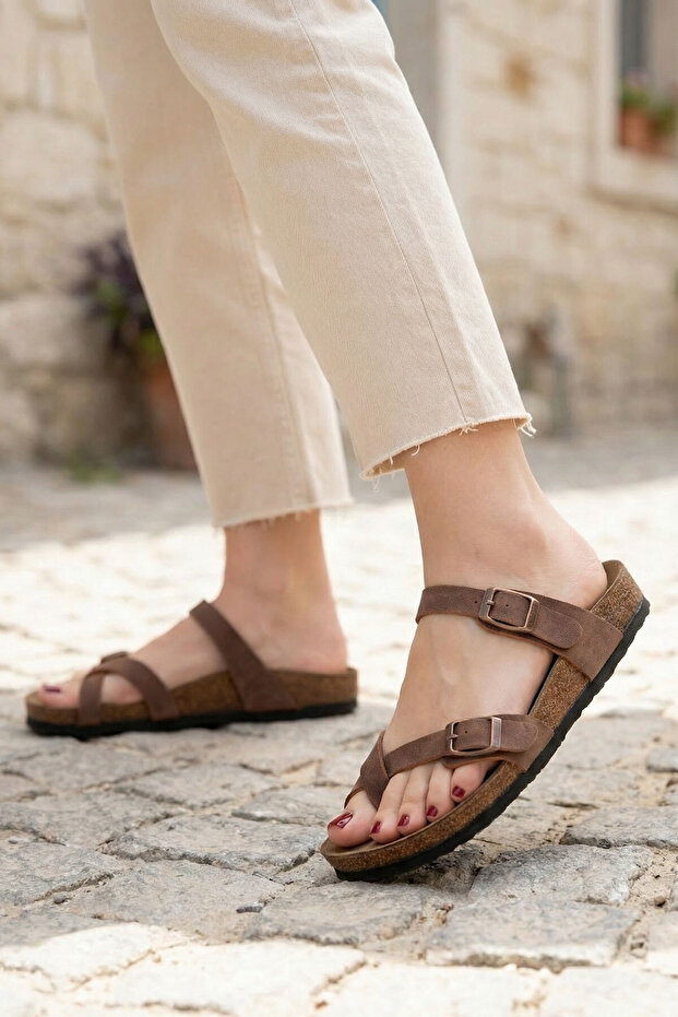 Taba Kadın Terlik 17265 - 6