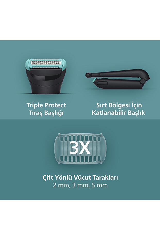 BG5475/15 Bodyshaver Vücut Tıraş Makinesi - 3