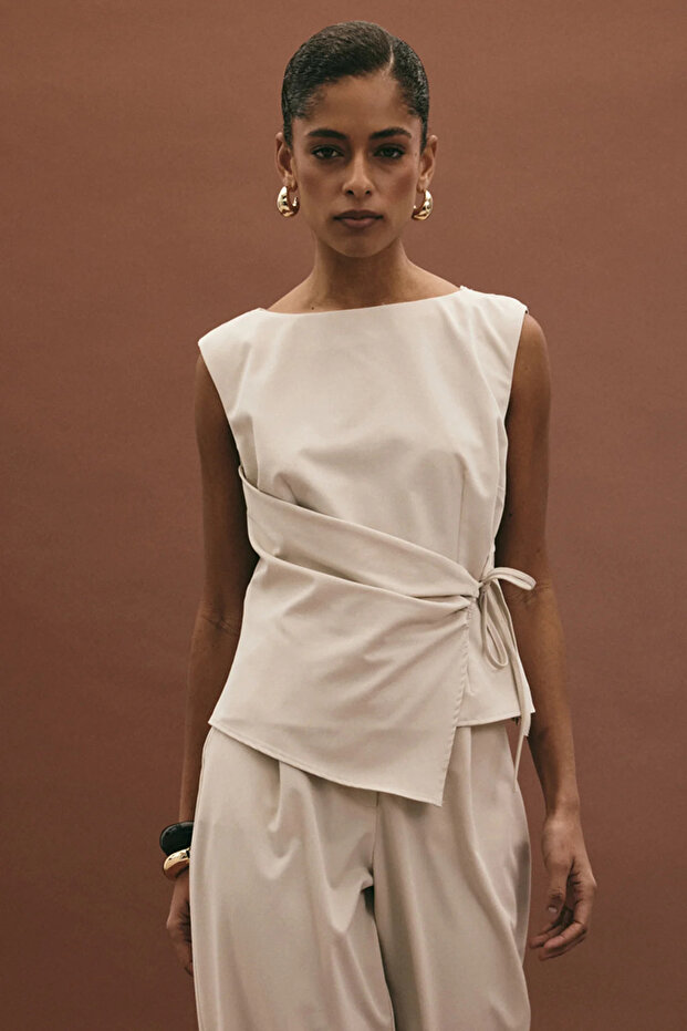 Lena Bluz - Taş - 1