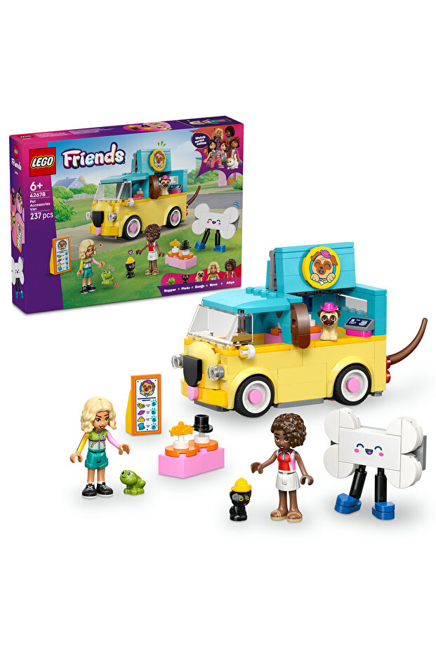 ® Friends Evcil Hayvan Aksesuar Kamyoneti 42678 – 6+ Yaratıcı Oyuncak Yapım Seti (237 Parça) - 1