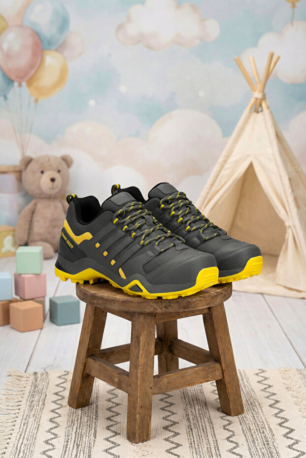Kids DS Montana Füme Kısa Çocuk Outdoor Trekking Günlük Bot - 2