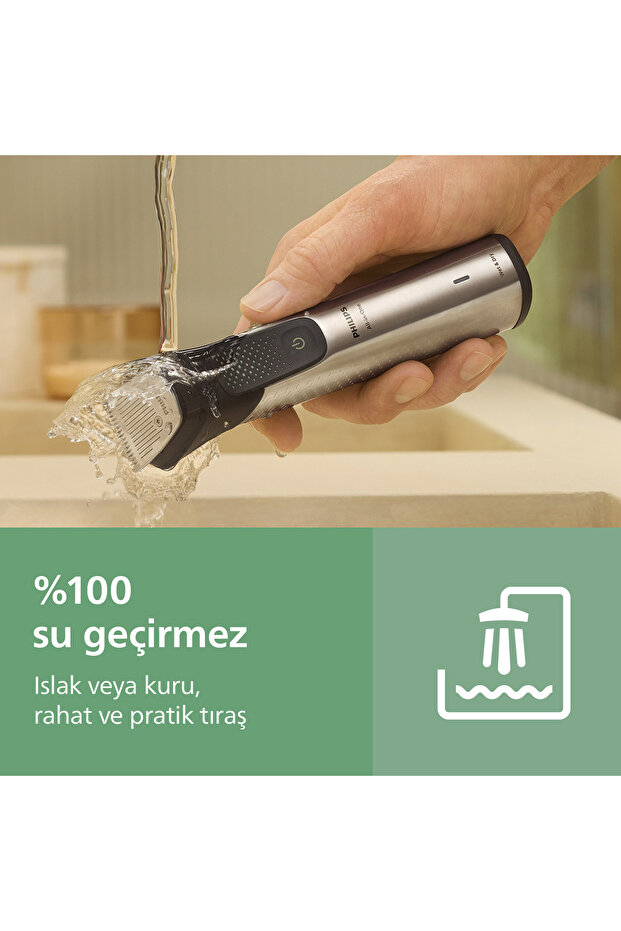 9000 Serisi 16in1, Erkek Bakım Seti, Yüz/Saç/Vücut Tıraş Makinesi, Islak /Kuru Kullanım, MG9532/15 - 10