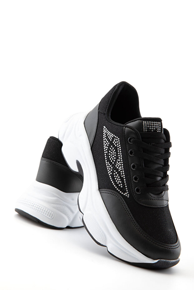 Schwarzer Damen-Sneaker 21374 - 4