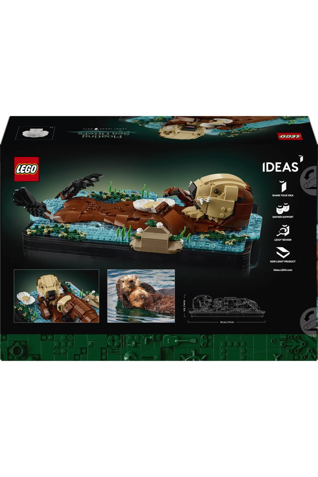 ® Ideas Yüzen Deniz Samurları 21366 - Yetişkinler için Dekoratif Model Yapım Seti (1234 Parça) - 10