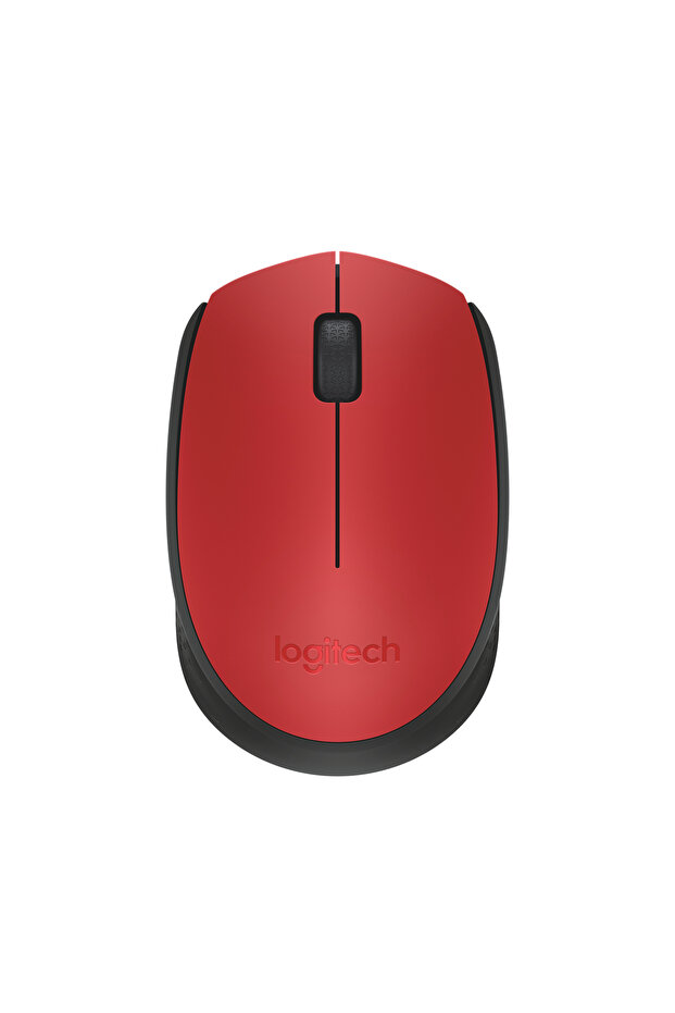 M171 USB Alıcılı Kablosuz Kompakt Mouse, Kırmızı 910-004641 - 1