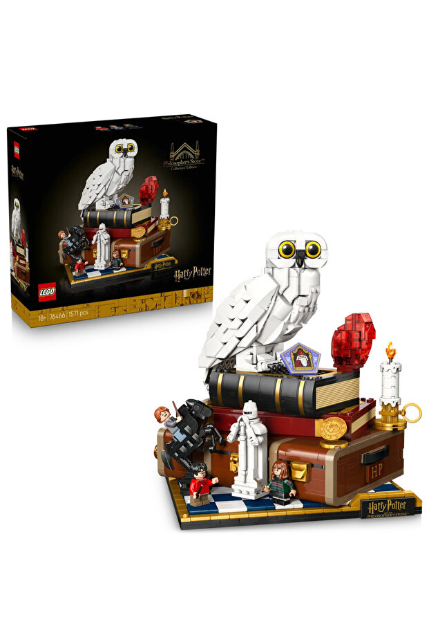 ® Harry Potter™ Felsefe Taşı – Koleksiyoncu Versiyonu 76466 - 18+ Model Yapım Seti (1571 Parça) - 1