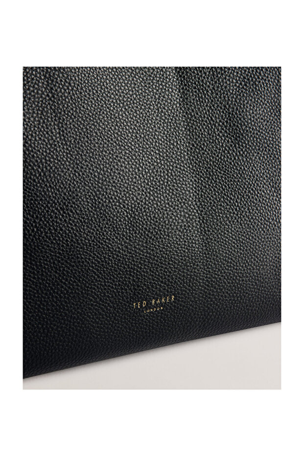 Rosane Handtasche Leder 35 cm - 4