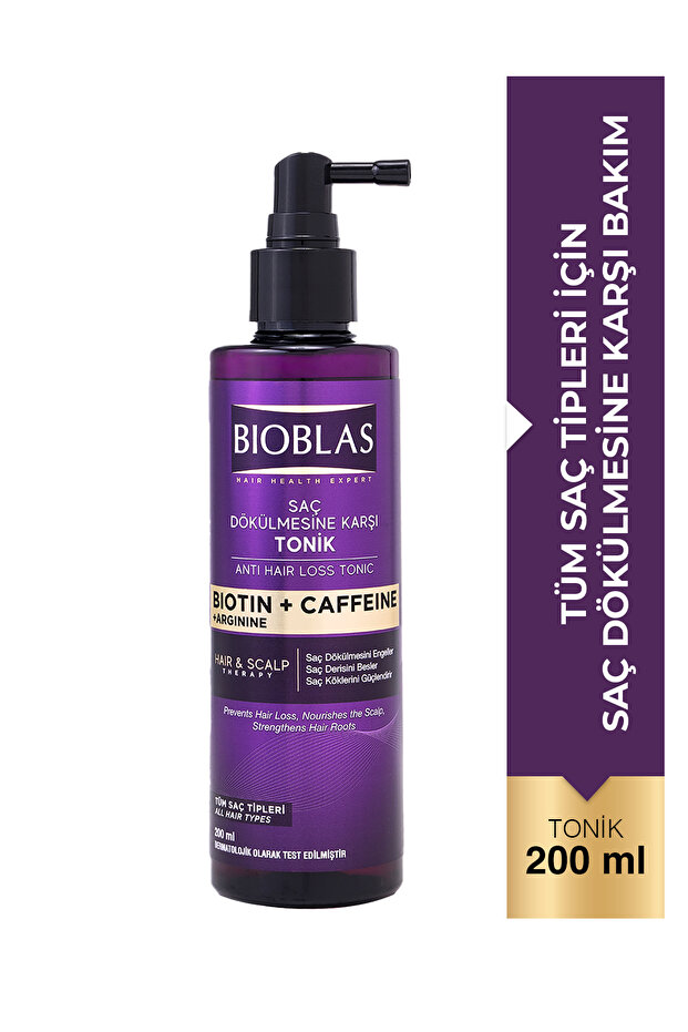 Biotin and Caffeine Anti-Hair Loss Tonic 200 ml