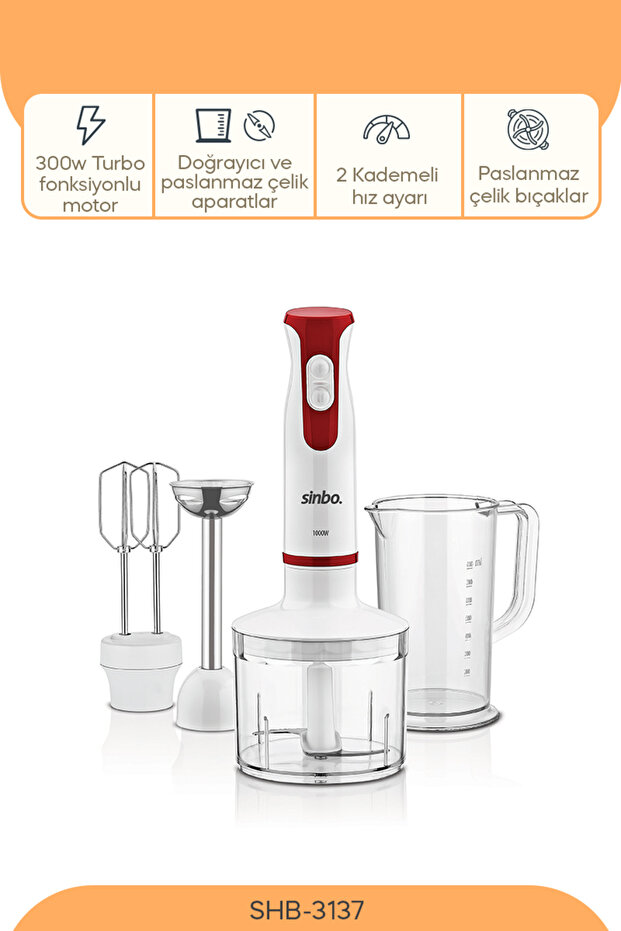 SHB-3137 Blender Seti - 6