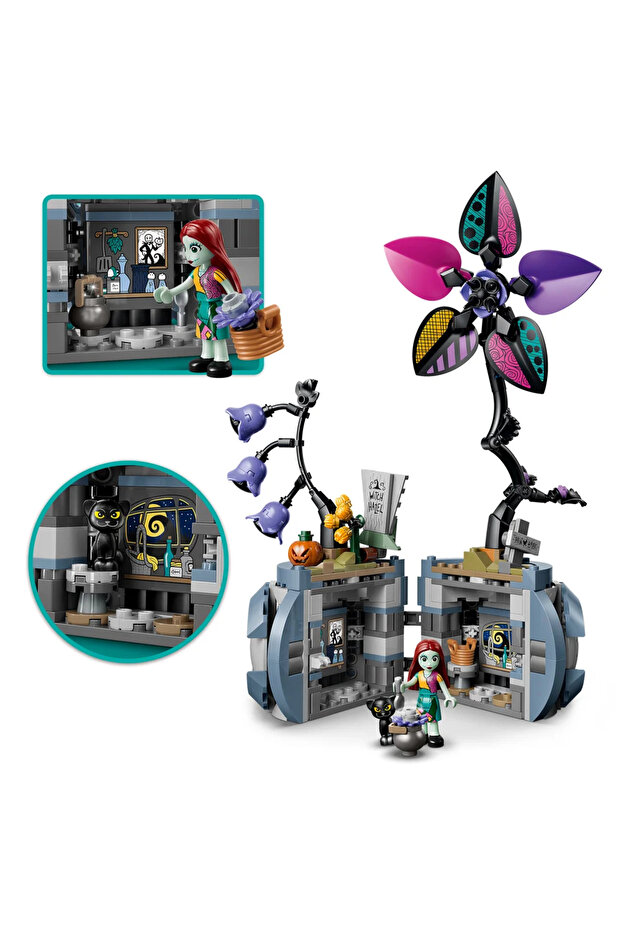 ® ǀ Disney Sally’nin Saksısı 43288 - 9 Yaş Üzeri Çocuklar için Oyuncak Yapım Seti (346 Parça) - 4