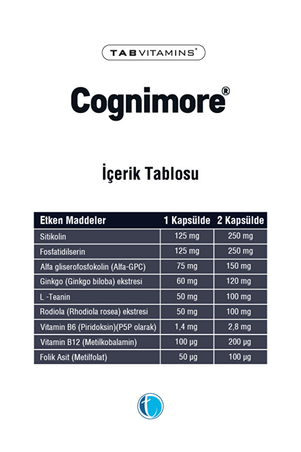 Cognimore 30 Kapsül - 3