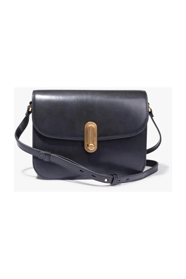 Leštěná kožená brašna - 1