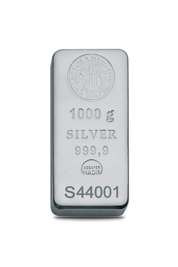 1000 Gr Külçe Gümüş - 1