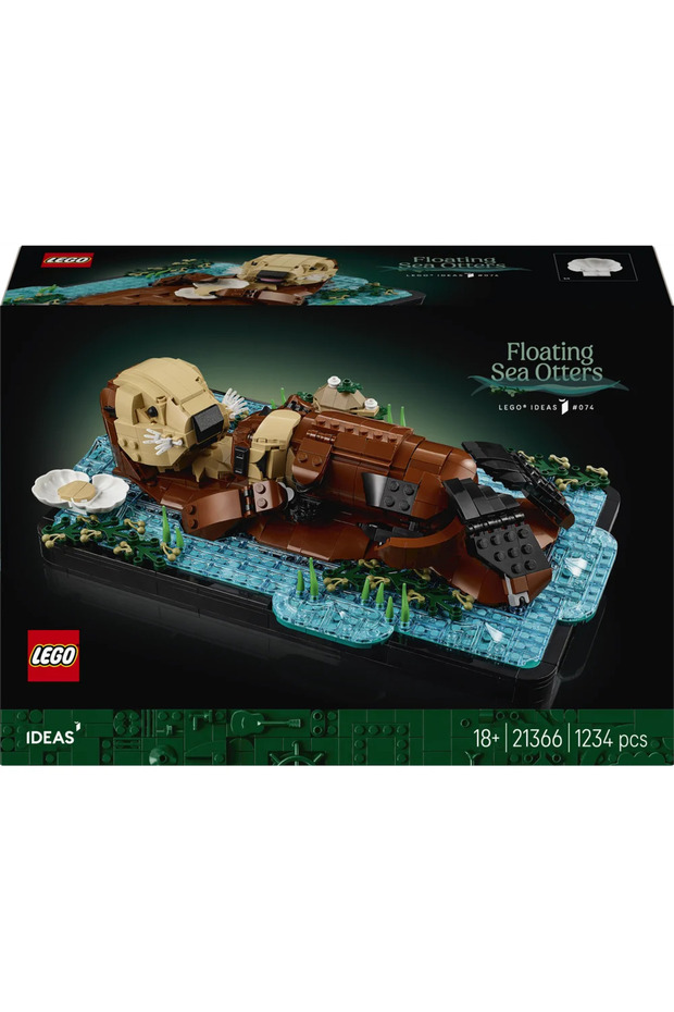 ® Ideas Yüzen Deniz Samurları 21366 - Yetişkinler için Dekoratif Model Yapım Seti (1234 Parça) - 8