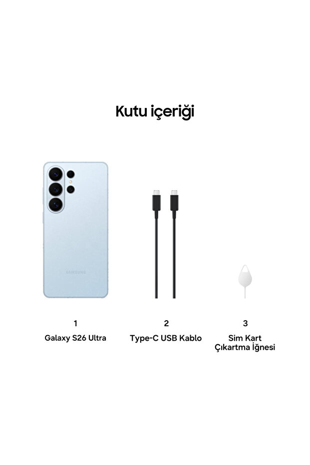 Galaxy S26 Ultra 16GB/1TB Gök Mavisi Cep Telefonu - 7