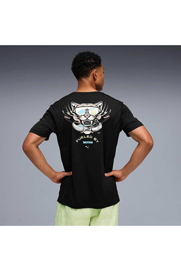 Adults; Male,Unise; Tees; Regular-Shortsleeve; black; Puma Shuffle; S - 3