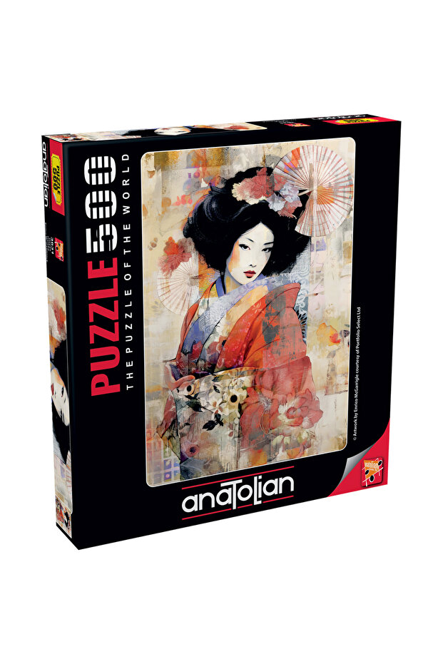 500 Piece Jigsaw Puzzle - Geisha 3631