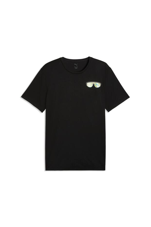 Adults; Male,Unise; Tees; Regular-Shortsleeve; black; Puma Shuffle; S - 5