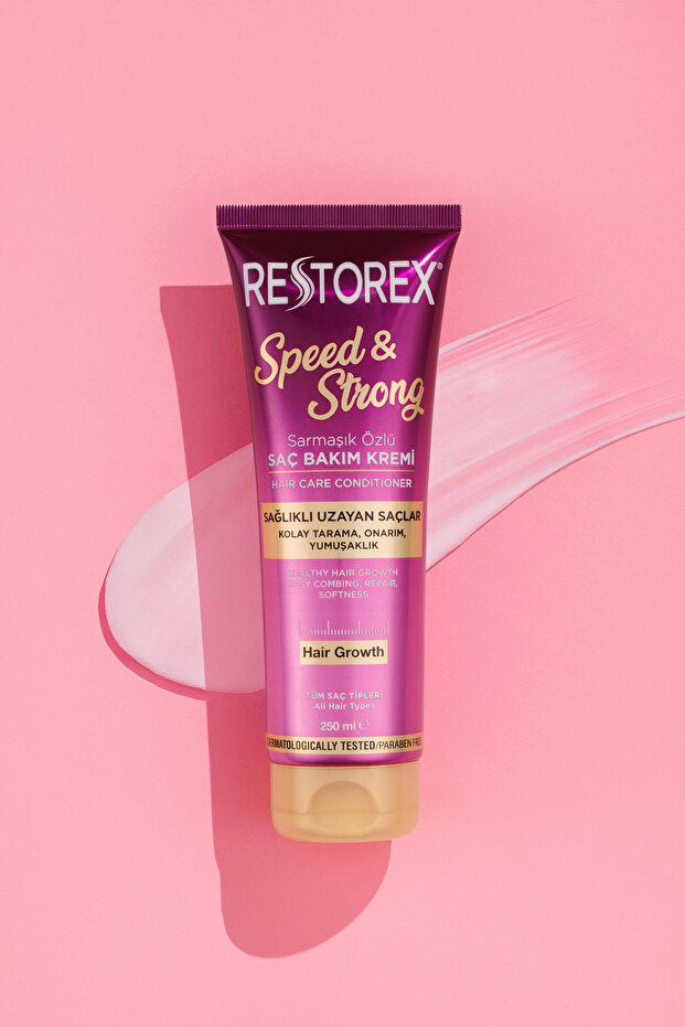 كريم العناية بالشعر سبيد آند سترونج 250 مل - عناية صحية للتطويل والإصلاح - 2