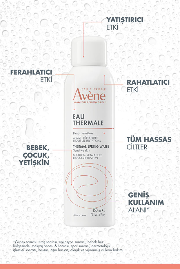 Yatıştırıcı, Rahatlatıcı ve Ferahlatıcı Termal Su 150 ml - 5
