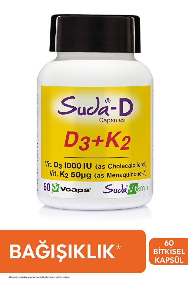 D3+K2 Vitamini 60 Kapsül - 1