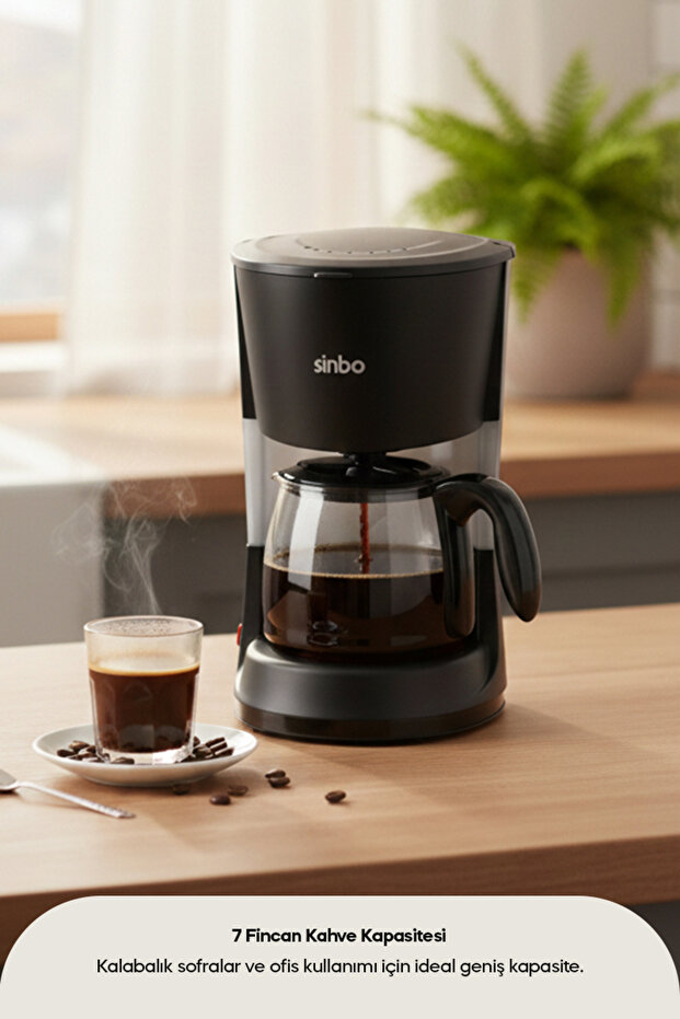 ماكينة صنع القهوة بالفلتر SCM-2953 - 4