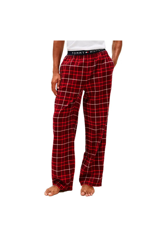 Flanel pizsama nadrág derékpánt - 2