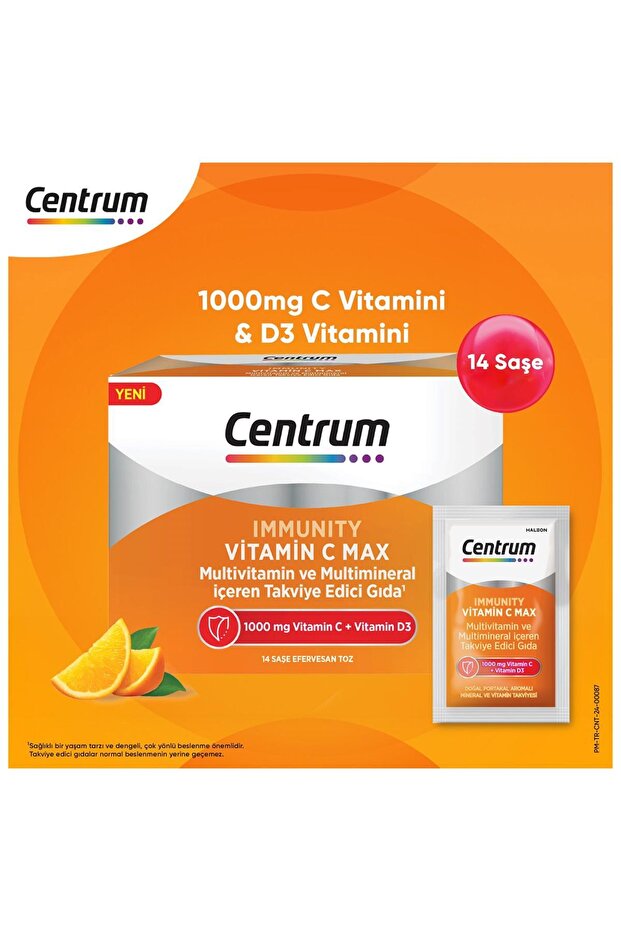 Theranatur Pastil+Centrum Immunity Vitamin C Max E - 3