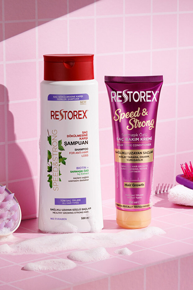 كريم العناية بالشعر سبيد آند سترونج 250 مل - عناية صحية للتطويل والإصلاح - 3