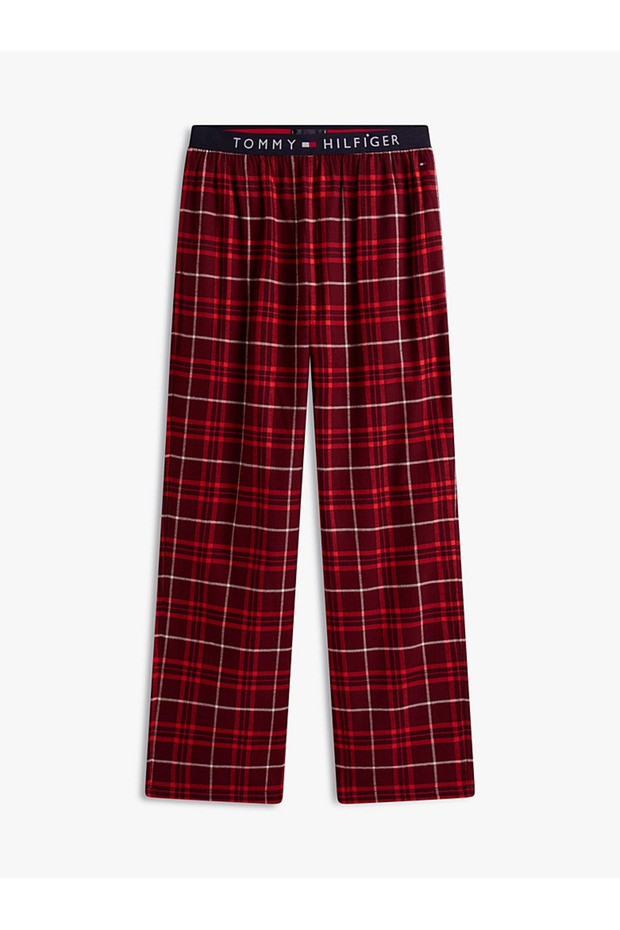 Flanel pizsama nadrág derékpánt - 3