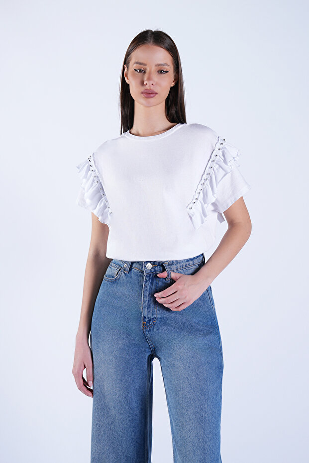 Black High Neck Hidden Zipper Sleeveless Knitted Blouse Alc-X15107
