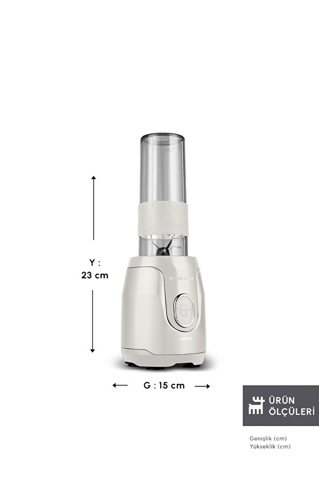 Blendfit Go Personal Kişisel Smoothie Blender Retro Krem - 2