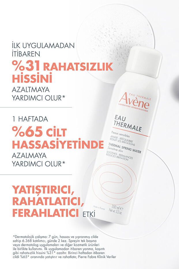 Yatıştırıcı, Rahatlatıcı ve Ferahlatıcı Termal Su 150 ml - 4