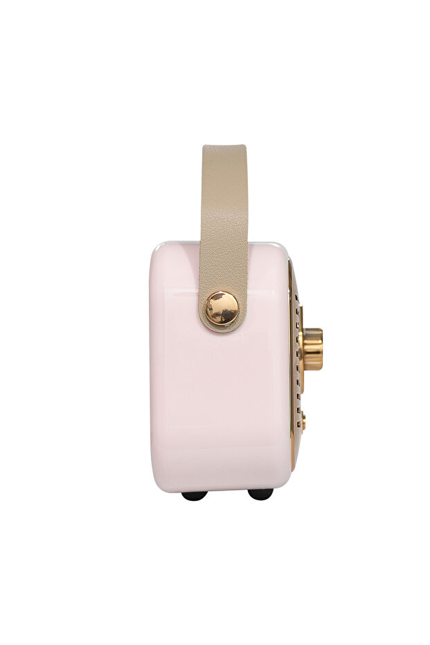 Retro Müzik Kutusu Usb+TF Kart+Bluetooth Destekli Klasik MD-24BT Echoes Pembe - 4