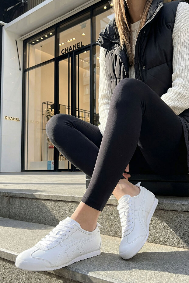 White Unisex Sneaker 20893