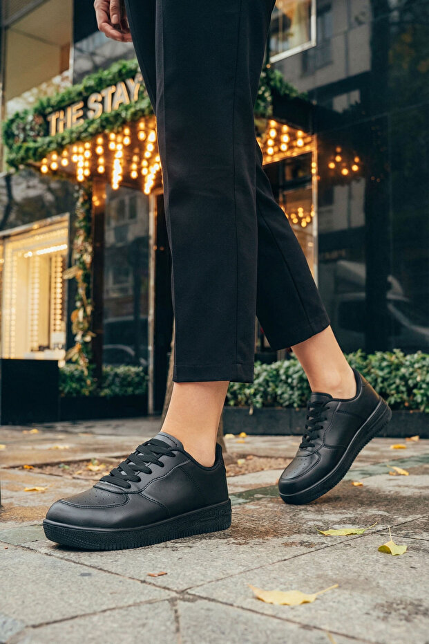 Siyah Unisex Sneaker 14361 - 3