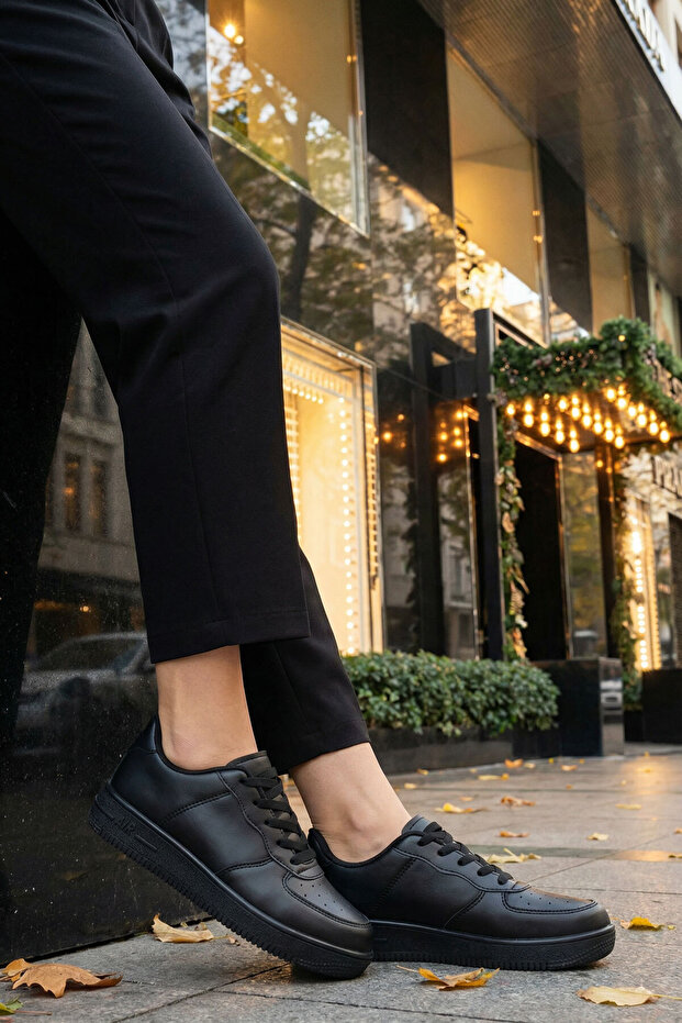 Siyah Unisex Sneaker 14361 - 5