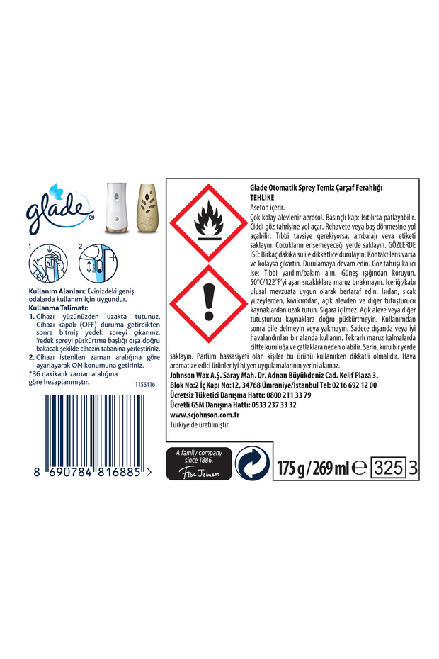 Oda Kokusu Automatic Refil 2'li - 269 ml - 8