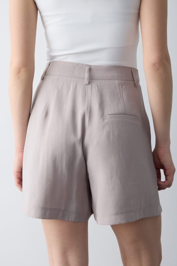 Vizon Modal Tuşeli City Boy Şort & Bermuda TWOSS26SR00042 - 4