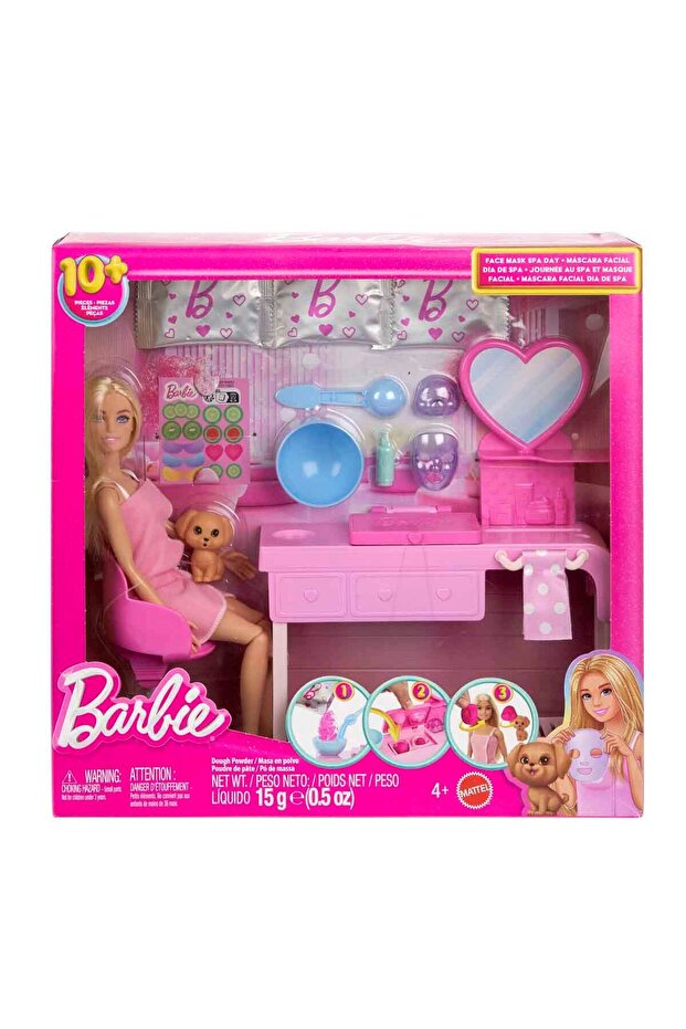 Barbie Güzellik Salonu Oyun Seti HYV31 - 4